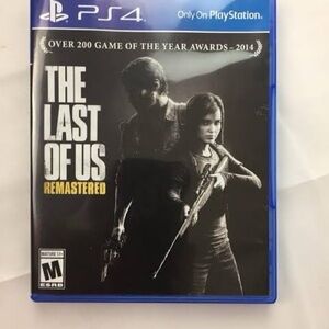 Sony PS4 The Last of Us Remastered - Black and Blue Case